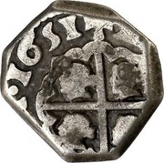 Spain Real Philip III 1651 KM# 37 1651 coin reverse Spain Real Philip III 1651 KM# 37 1651 coin reverse