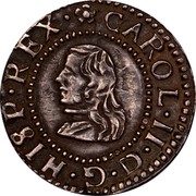 Spain Real (Croat) Charles II 1674 KM# 40 CAROL II D G HISP REX coin obverse Spain Real (Croat) Charles II 1674 KM# 40 CAROL II D G HISP REX coin obverse