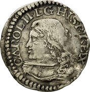 Spain Real Charles II 1693 KM# 50 CAROL II D G HISP REX coin obverse Spain Real Charles II 1693 KM# 50 CAROL II D G HISP REX coin obverse