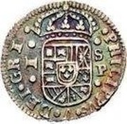 Spain Real Sevilla 1704 P KM# 250.2 PHILIPPVS V DEI GR I I S P coin obverse Spain Real Sevilla 1704 P KM# 250.2 PHILIPPVS V DEI GR I I S P coin obverse