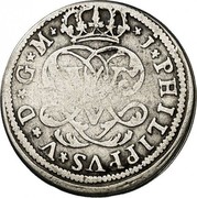 Spain Real Felipe V Madrid 1711 J KM# 289 PHILIPPVS V D G M V coin obverse Spain Real Felipe V Madrid 1711 J KM# 289 PHILIPPVS V D G M V coin obverse