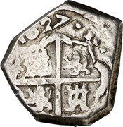 Spain Real (Philip IV) KM# 22.1 HISPANIARVM REX 1627 coin reverse Spain Real (Philip IV) KM# 22.1 HISPANIARVM REX 1627 coin reverse