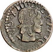 Spain Seiseno Louis XIII 1641 KM# 36 LVD XIII D G R F ET C coin obverse