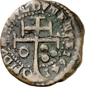 Spain Seiseno Louis XIII 1641 KM# 29 OPIDVM BISVLDVNENSE 1641 coin reverse Spain Seiseno Louis XIII 1641 KM# 29 OPIDVM BISVLDVNENSE 1641 coin reverse