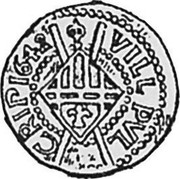 Spain Seiseno Louis XIII 1642 KM# 81 VILLA PVLCRIP 1642 coin reverse Spain Seiseno Louis XIII 1642 KM# 81 VILLA PVLCRIP 1642 coin reverse