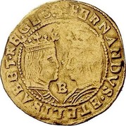 Spain Trentin Philip IV 1628 KM# 17.2 FERNANDVS ET ELISABET REGES coin obverse Spain Trentin Philip IV 1628 KM# 17.2 FERNANDVS ET ELISABET REGES coin obverse