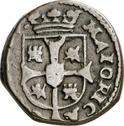 Spain Treseta Luis I 1724 KM# 45 MAIORICA CATOLIC coin reverse Spain Treseta Luis I 1724 KM# 45 MAIORICA CATOLIC coin reverse