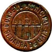 Spain 1 Pesseta Segarra de Gaia ND KM# 1a CONSELL LIPRINCIPAT SEGARRA DE GAIA 1 PESSETA coin obverse Spain 1 Pesseta Segarra de Gaia ND KM# 1a CONSELL LIPRINCIPAT SEGARRA DE GAIA 1 PESSETA coin obverse