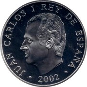 Spain 10 Euro 100th Anniversary of the Birth of Rafael Alberti 2002 (M) Proof KM# 1088 JUAN CARLOS I REY DE ESPAÑA 2002 coin obverse Spain 10 Euro 100th Anniversary of the Birth of Rafael Alberti 2002 (M) Proof KM# 1088 JUAN CARLOS I REY DE ESPAÑA 2002 coin obverse