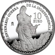 Spain 10 Euro Bicentennial Independence War 2008 Proof KM# 1199 BICENTENARIO GUERRA DE LA INDEPENDENCIA 10 EURO M coin reverse Spain 10 Euro Bicentennial Independence War 2008 Proof KM# 1199 BICENTENARIO GUERRA DE LA INDEPENDENCIA 10 EURO M coin reverse
