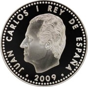 Spain 10 Euro Football World Cup in South Africa 2009 Proof KM# 1143 2009 JUAN CARLOS I REY DE ESPAÑA coin obverse Spain 10 Euro Football World Cup in South Africa 2009 Proof KM# 1143 2009 JUAN CARLOS I REY DE ESPAÑA coin obverse