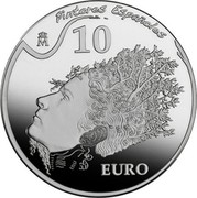 Spain 10 Euro Dali - Portrait of Gala 2009 Proof KM# 1211 PINTORES ESPAÑOLES M 10 EURO coin reverse Spain 10 Euro Dali - Portrait of Gala 2009 Proof KM# 1211 PINTORES ESPAÑOLES M 10 EURO coin reverse