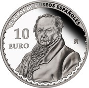 Spain 10 Euro Vicente Lopez 2013 Proof KM# 1302 TESOROS DE MUSEOS ESPAÑOLES 10 EURO M coin reverse Spain 10 Euro Vicente Lopez 2013 Proof KM# 1302 TESOROS DE MUSEOS ESPAÑOLES 10 EURO M coin reverse