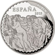 Spain 10 Euro El Prado - Rubens 2015 (M) Proof KM# 1351 ESPAÑA 2015 RUBENS coin obverse Spain 10 Euro El Prado - Rubens 2015 (M) Proof KM# 1351 ESPAÑA 2015 RUBENS coin obverse