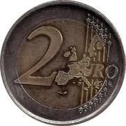 Spain 2 Euro Juan Carlos I 1999 (M) KM# 1047 2 EURO LL coin reverse Spain 2 Euro Juan Carlos I 1999 (M) KM# 1047 2 EURO LL coin reverse