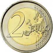 Spain 2 Euro Juan Carlos I 2010 KM# 1151 2 EURO LL coin reverse Spain 2 Euro Juan Carlos I 2010 KM# 1151 2 EURO LL coin reverse