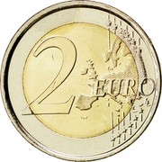 Spain 2 Euro Burgos Cathedral 2012 KM# 1254 2 EURO LL coin reverse Spain 2 Euro Burgos Cathedral 2012 KM# 1254 2 EURO LL coin reverse