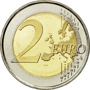 Spain 2 Euro Felipe VI Succession to the Throne 2014 KM# 1325 2 EURO LL coin reverse Spain 2 Euro Felipe VI Succession to the Throne 2014 KM# 1325 2 EURO LL coin reverse