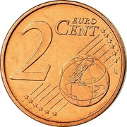 Spain 2 Euro Cent Cathedral 2010 M Proof KM# 1145 2 EURO CENT LL coin reverse Spain 2 Euro Cent Cathedral 2010 M Proof KM# 1145 2 EURO CENT LL coin reverse