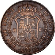 Spain 20 Rs Ferdinand VII 1833 DG KM# 575 REY DE ESPAÑA Y DE LAS INDIAS 20 RS M DG coin reverse Spain 20 Rs Ferdinand VII 1833 DG KM# 575 REY DE ESPAÑA Y DE LAS INDIAS 20 RS M DG coin reverse