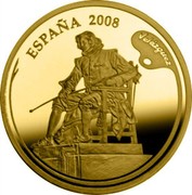 Spain 200 Euro Spanish Painters - Velazquez 2008 Proof KM# 1188 ESPAÑA 2008 VELAZQUEZ coin obverse Spain 200 Euro Spanish Painters - Velazquez 2008 Proof KM# 1188 ESPAÑA 2008 VELAZQUEZ coin obverse