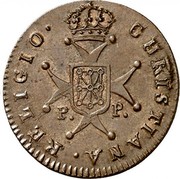Spain 3 M Fernando VII 1826 PP KM# 123 P P RELIGIO CHRISTIANA coin reverse Spain 3 M Fernando VII 1826 PP KM# 123 P P RELIGIO CHRISTIANA coin reverse