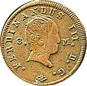 Spain 3 Maravedis KM# 131 Province Navarre Standart Coinage FERDINANDUS III D G 3 M coin obverse Spain 3 Maravedis KM# 131 Province Navarre Standart Coinage FERDINANDUS III D G 3 M coin obverse