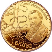 Spain 400 Euro Antonio Gaudi - Architect 2002 (M) Proof KM# 1086 AÑO INTERNACIONAL ESPAÑA GAUDÍ coin obverse Spain 400 Euro Antonio Gaudi - Architect 2002 (M) Proof KM# 1086 AÑO INTERNACIONAL ESPAÑA GAUDÍ coin obverse