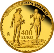 Spain 400 Euro Albrecht Durer 2013 Proof KM# 1304 400 EURO M TESOROS MUSEOS ESPAÑOLES coin reverse Spain 400 Euro Albrecht Durer 2013 Proof KM# 1304 400 EURO M TESOROS MUSEOS ESPAÑOLES coin reverse