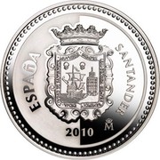 Spain 5 Euro Santander - La Magdalena Palace 2010 Proof KM# 1156 ESPAÑA SANTANDER EXCMA. CIUDAD DE SANTANDER MUY NOBLE SIEMPRE.LEAL DECIDIDA SIEMPRE. BENEFICA 2010 M coin obverse Spain 5 Euro Santander - La Magdalena Palace 2010 Proof KM# 1156 ESPAÑA SANTANDER EXCMA. CIUDAD DE SANTANDER MUY NOBLE SIEMPRE.LEAL DECIDIDA SIEMPRE. BENEFICA 2010 M coin obverse