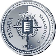 Spain 5 Euro Valladolid - University 2012 Proof KM# 1277 ESPAÑA VALLADOLID M 2012 coin obverse Spain 5 Euro Valladolid - University 2012 Proof KM# 1277 ESPAÑA VALLADOLID M 2012 coin obverse