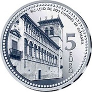 Spain 5 Euro Soria - Palace of Condes 2012 Proof KM# 1273 PALACIO DE LOS CONDES DE GÓMARA 5 EURO coin reverse Spain 5 Euro Soria - Palace of Condes 2012 Proof KM# 1273 PALACIO DE LOS CONDES DE GÓMARA 5 EURO coin reverse