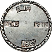Spain 5 Ps Tarragona 1809 Large 0 KM# 6 5 PS FER VII 1809 coin obverse Spain 5 Ps Tarragona 1809 Large 0 KM# 6 5 PS FER VII 1809 coin obverse