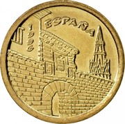 Spain 5 Pesetas La Rioja 1996 KM# 960 ESPAÑA 1996 coin obverse Spain 5 Pesetas La Rioja 1996 KM# 960 ESPAÑA 1996 coin obverse