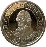 Spain 500 Pesetas Jorge Juan 1991 Proof KM# 885 JUAN CARLOS I REY DE ESPAÑA 1991 coin obverse Spain 500 Pesetas Jorge Juan 1991 Proof KM# 885 JUAN CARLOS I REY DE ESPAÑA 1991 coin obverse