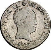 Spain 8 Maravedis Fernando VII 1823 KM# 500 FERN 7º POR LA G DE DIOS Y LA CONST 1823 coin obverse Spain 8 Maravedis Fernando VII 1823 KM# 500 FERN 7º POR LA G DE DIOS Y LA CONST 1823 coin obverse