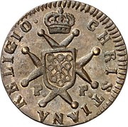 Spain 1 M Fernando VII 1825 PP KM# 121 CHRISTIANA RELIGIO P P coin reverse Spain 1 M Fernando VII 1825 PP KM# 121 CHRISTIANA RELIGIO P P coin reverse