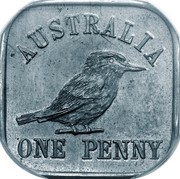 Australia One Penny George V Kookaburra Pattern - Type 12a 1921  Pattern KM# Pn20c AUSTRALIA ONE PENNY coin reverse Australia One Penny George V Kookaburra Pattern - Type 12a 1921  Pattern KM# Pn20c AUSTRALIA ONE PENNY coin reverse