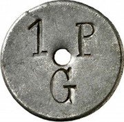 Spain 1 P Gratallops 1937 KM# 5 1 P G coin obverse