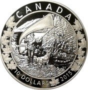 Canada 10 Dollars Wondrous West 2015 KM# C1859 CANADA 10 DOLLARS 2015 coin reverse Canada 10 Dollars Wondrous West 2015 KM# C1859 CANADA 10 DOLLARS 2015 coin reverse