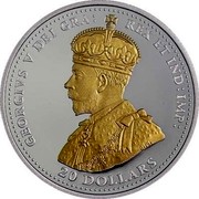 Canada 20 Dollars The Battle of Neuve-Chapelle 2015 Proof KM# 1894 GEORGIVS V DEI GRA: REX ET IND: IMP B.M. 20 DOLLARS coin obverse Canada 20 Dollars The Battle of Neuve-Chapelle 2015 Proof KM# 1894 GEORGIVS V DEI GRA: REX ET IND: IMP B.M. 20 DOLLARS coin obverse