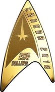 Canada 200 Dollars Star Trek Delta Shaped 2016 Proof KM# 2152 CANADA 2016 200 DOLLARS coin reverse Canada 200 Dollars Star Trek Delta Shaped 2016 Proof KM# 2152 CANADA 2016 200 DOLLARS coin reverse