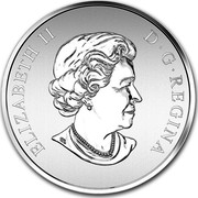 Canada 25 Cents Star Trek 2016 KM# 2081 ELIZABETH II D∙G∙REGINA coin obverse Canada 25 Cents Star Trek 2016 KM# 2081 ELIZABETH II D∙G∙REGINA coin obverse