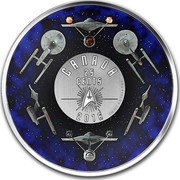 Canada 25 Cents Star Trek 2016 KM# 2081 CANADA 25 CENTS 2016 TM/MC & 2016 CBS coin reverse Canada 25 Cents Star Trek 2016 KM# 2081 CANADA 25 CENTS 2016 TM/MC & 2016 CBS coin reverse