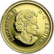 Canada 50 Cents Lobster 2015 Proof KM# 1952 ELIZABETH II D ∙ G ∙ REGINA coin obverse Canada 50 Cents Lobster 2015 Proof KM# 1952 ELIZABETH II D ∙ G ∙ REGINA coin obverse