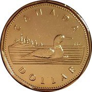 Canada Dollar 2002 Proof KM# 467a Circulation Coins CANADA DOLLAR coin reverse Canada Dollar 2002 Proof KM# 467a Circulation Coins CANADA DOLLAR coin reverse