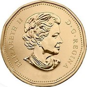 Canada Dollar Canadian Parks 2011 KM# 1166 ELIZABETH II D ∙ G ∙ REGINA coin obverse Canada Dollar Canadian Parks 2011 KM# 1166 ELIZABETH II D ∙ G ∙ REGINA coin obverse