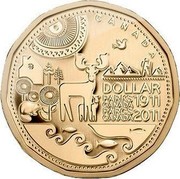 Canada Dollar Canadian Parks 2011 KM# 1166 CANADA DOLLAR PARKS CANADA 1911 PARCS CANADA 2011 coin reverse Canada Dollar Canadian Parks 2011 KM# 1166 CANADA DOLLAR PARKS CANADA 1911 PARCS CANADA 2011 coin reverse