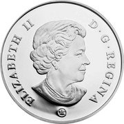 Canada Dollar "The Poppy" Armistice Day 2004 Proof KM# 511 ELIZABETH II D ∙ G ∙ REGINA coin obverse