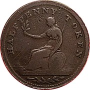 Canada Halfpenny Token Victoria Nobis Est ND LC-49A1 HALFPENNY TOKEN coin reverse Canada Halfpenny Token Victoria Nobis Est ND LC-49A1 HALFPENNY TOKEN coin reverse